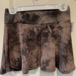 NWT Girls Mini Skirt Tie-Dye Winter Skirt